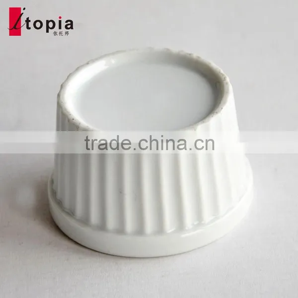 Round White Funny Ceramic Mug Cup photo-2