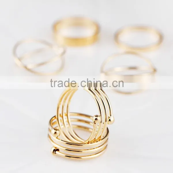 Gold Rings Without Stones Latest Gold Finger Ring Designs photo-3