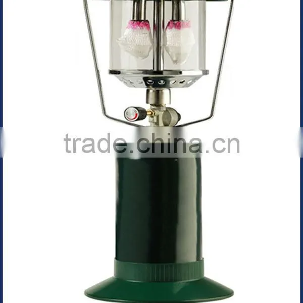Double Mantle Outdoor Lighting Portable Gas Lantern #1041D