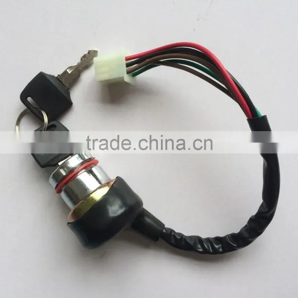 6-Wire Ignition Key Switch for 50CC 70CC 90CC 110CC 125CC ATV Go Kart Kazuma Falcon Meercat photo-2