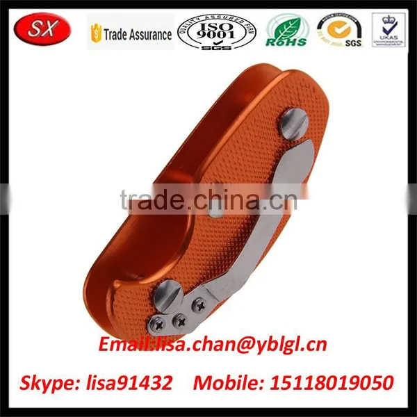 Sand Blast Aluminum CNC Key Holder With Various Color photo-2