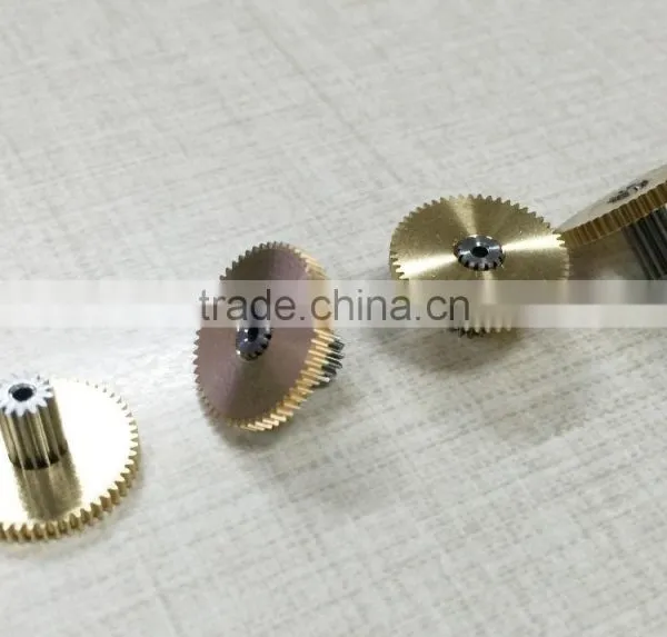 OEM Machining Brass Servo Gears With High Quality photo-4