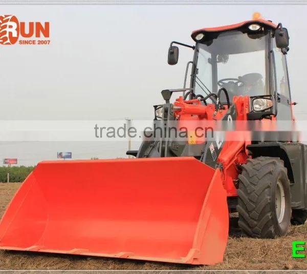 ER20 Everun Brand Farming Machine Small Wheel Loader With Front End Loader Bucket photo-2