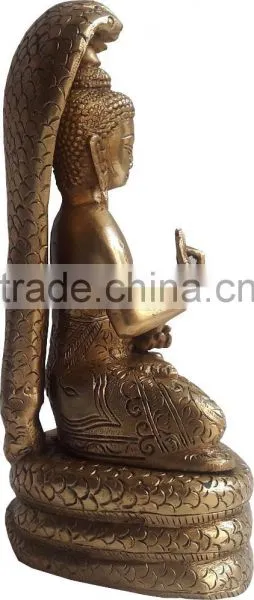 Ethnic Brass New Latest Buddha Resting Statue photo-4