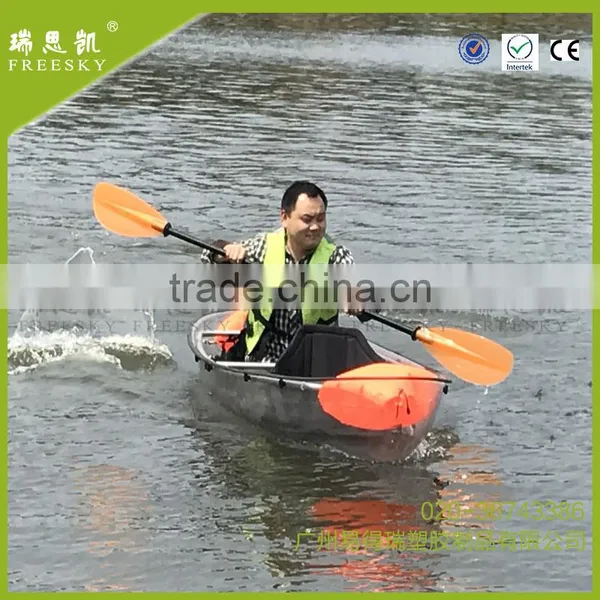 Chinese Transparent Clear Fishing Kayak Boat Hull for Sale photo-5