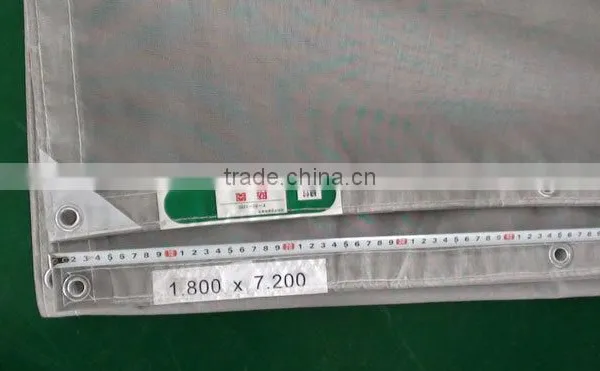 PVC With Fireproof Features Mesh Fabric photo-4