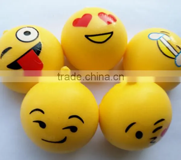 2017 New Design PU Funny Emoji Face Toy Emoji Gift Squishy photo-3
