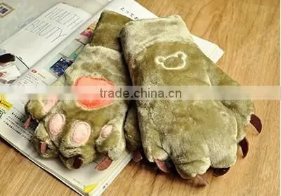 Personalized Winter Gloves Fashion Winter Heated Gloves Paws Warm Gloves Wholesale photo-3