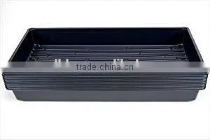 Custom Made Thermoformed Hydroponics Rectangular Nursery Plant Tray photo-4