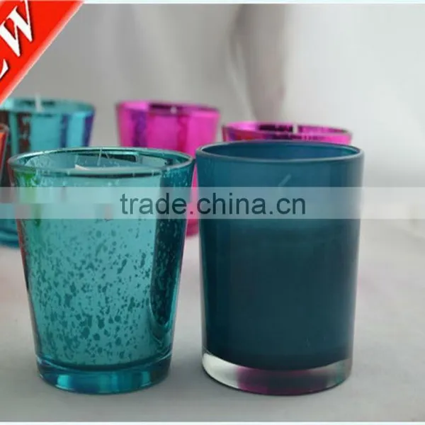 Holder Candle,props for the Wedding,frosted Glass Candle Jars photo-2