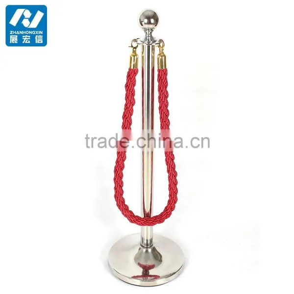 Crowd Control Barrier Queue Pole Rope Pole Barrier photo-4