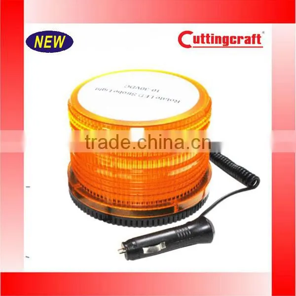 12/24V Car Truck Roof Warning Flashing Strobe Beacon Emergency Light Amber 72LED photo-4