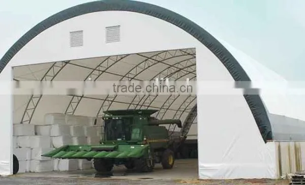 Fabric Airplane Hangar, Salt and Hay Storage Shelter , Outdoor Warehouse Tent photo-6
