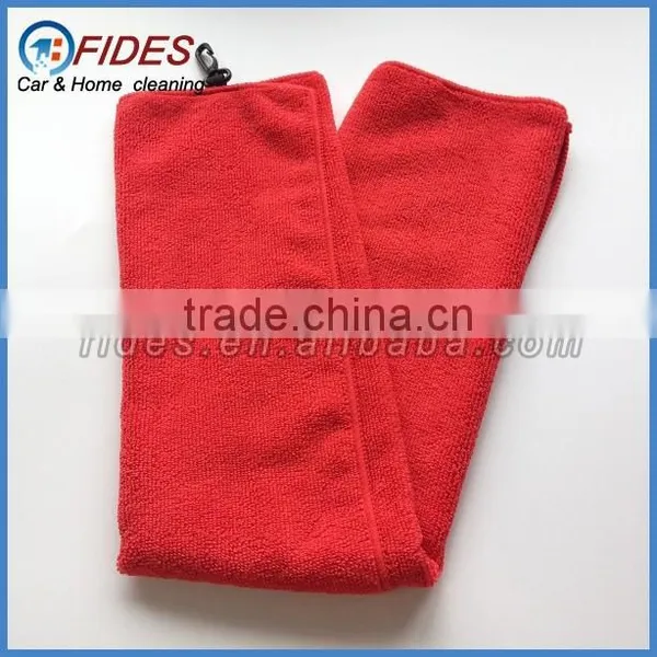 China Factory Microfiber Fabric Golf Towel