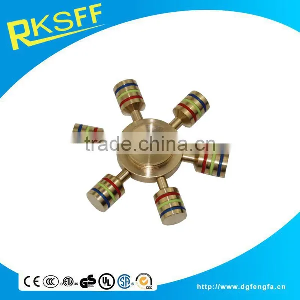 6 Axis Metal Fidget Spinner Finger Focus Toy, Stress Realief Anti-Anxiety Toy With Long Duration Upgrade Detachable Arms photo-4