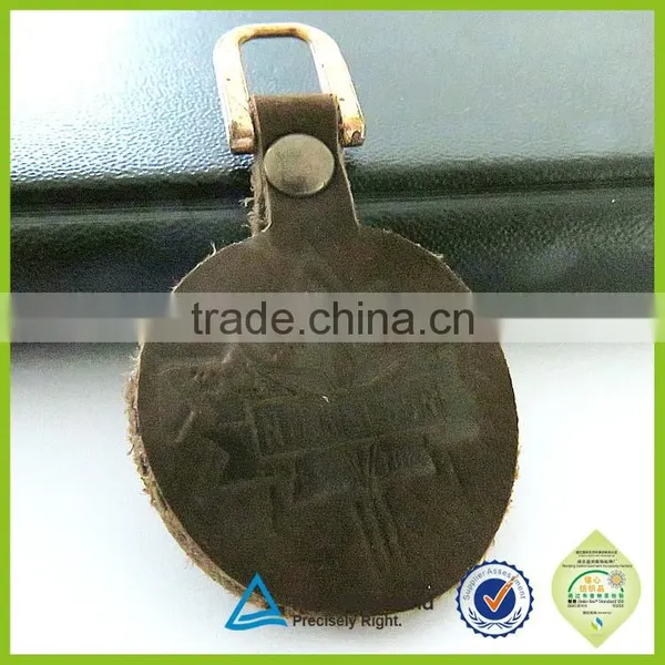OEM Available Strong Eco-friendly Custom Leather Zipper Puller photo-5