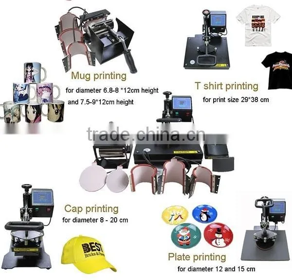 5 in 1 Heat Press Machine Multi Combo photo-3