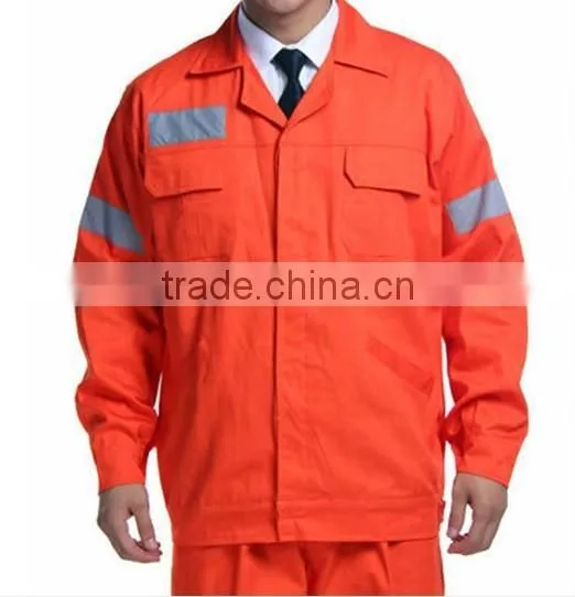 Mens Button-front Beige 5CM Hi-vis Safety Work Shirt photo-2