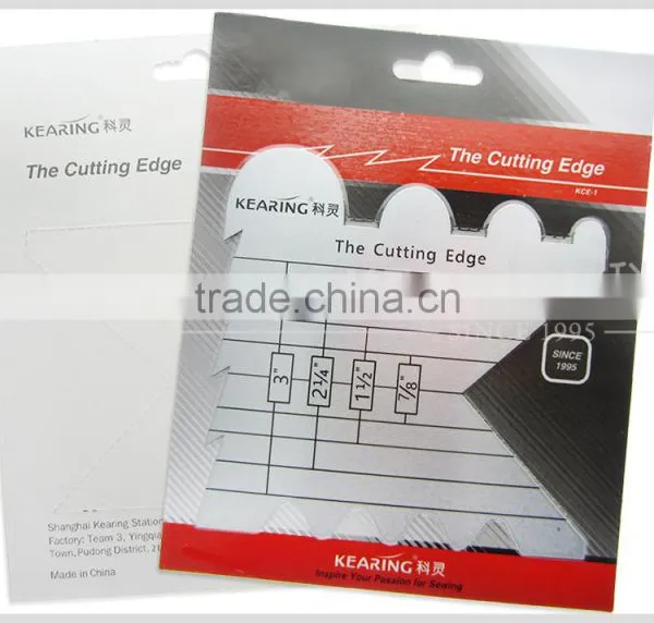 Kearing 1.5mm Thick Metal Tailor Garment Cutting Edge for Tailor and Designer #KCE-1 photo-4