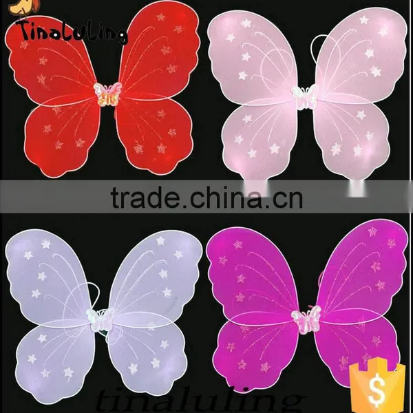 Wholesale Factory Directly Girls Single Cheap Angle Fairy Wings for Party Decorations photo-2