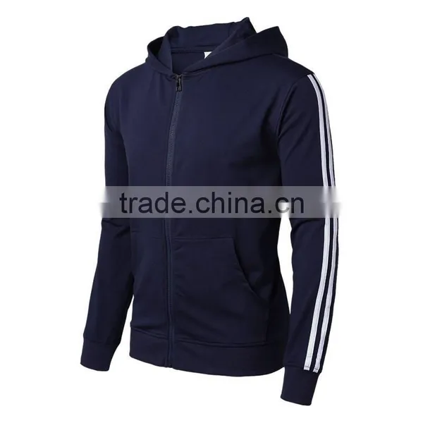 Hot Custom Men Lady Full Zipper Hoody Varsity Jacket