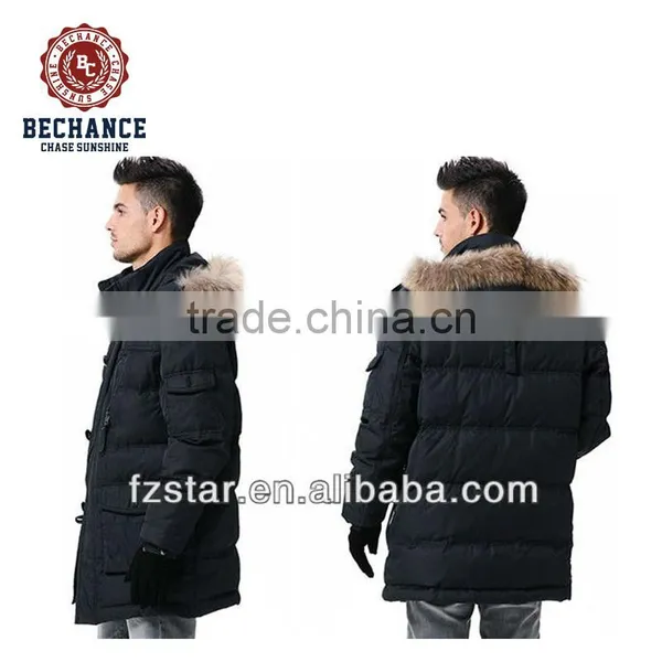 LZ183 Men Gender OEM Service Supply Type Long Padded Parka for Winter photo-3