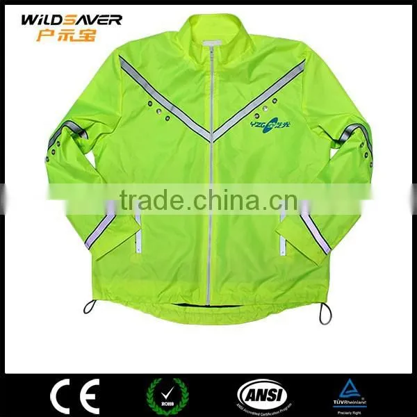 Hi Vis Reflective Waustcoat Survey Safety Vest Long Sleeve Reflective Safety Vest photo-6