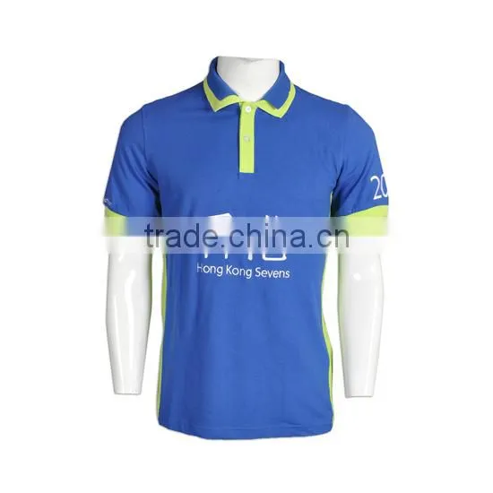 BSCI/ISO9001 China Garment Industry Mens Custom Polo Shirt 100% Cotton photo-3