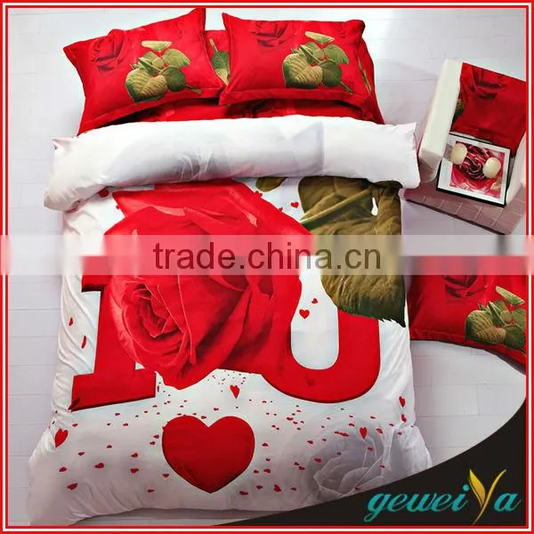 No MOQ Custom Digital Printing Twill Cotton Bedding Set photo-2