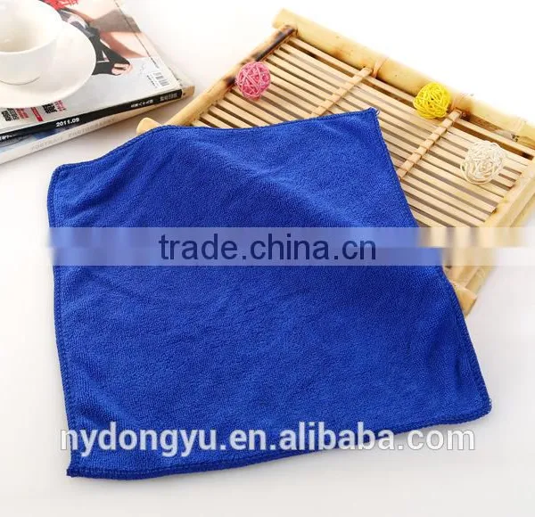 Absorbing Microfiber Small Square Towel/chgf Wash Towel/ Fancy Solid Color Towels photo-3