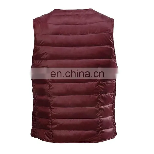 Sleeveless Down Vest Filled Jacket For Women photo-4
