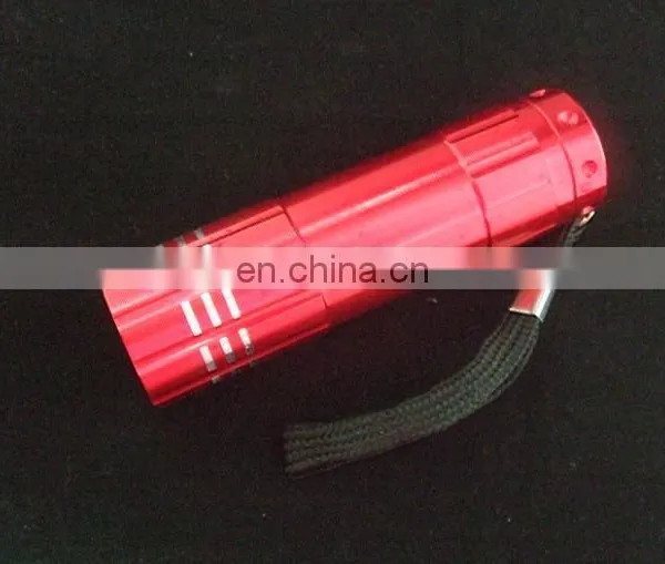 Aluminum Alloy Material 9UV Led Flashlight 395nm UV Led Torch photo-4