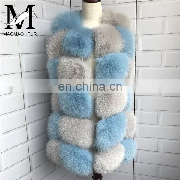 New Arrival 2015 Winter Warm Vest Fashion Women Fox Fur Vest Real Fur Coat photo-5