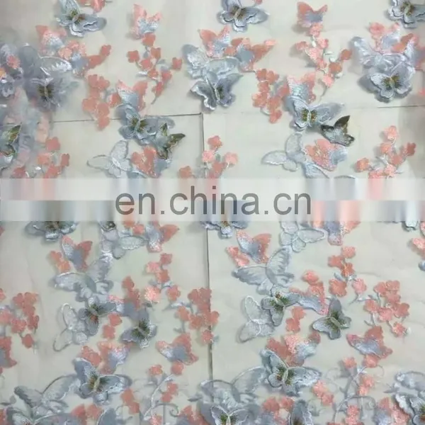 New Arrival Popular Beautiful 3d Lace Fabric Beads Bridal photo-3