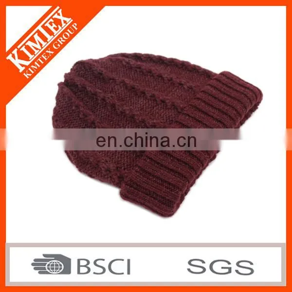 Custom Promotional Colourful Fashion Knitted Winter Hat photo-4