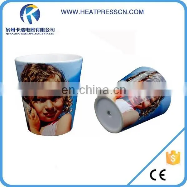 KARI New Design Sublimation Ceramic Hollow-Out Flower Pots