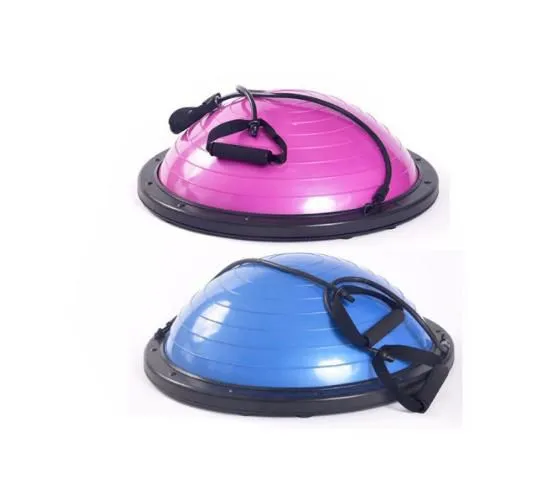 Half Yoga Balance Ball Trainer With Ropes and Hand Pump