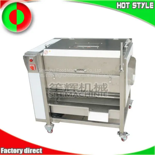 New Brush Potatoes Ginger Yam Taro Cleaning and Peeling Machine With Cover photo-5