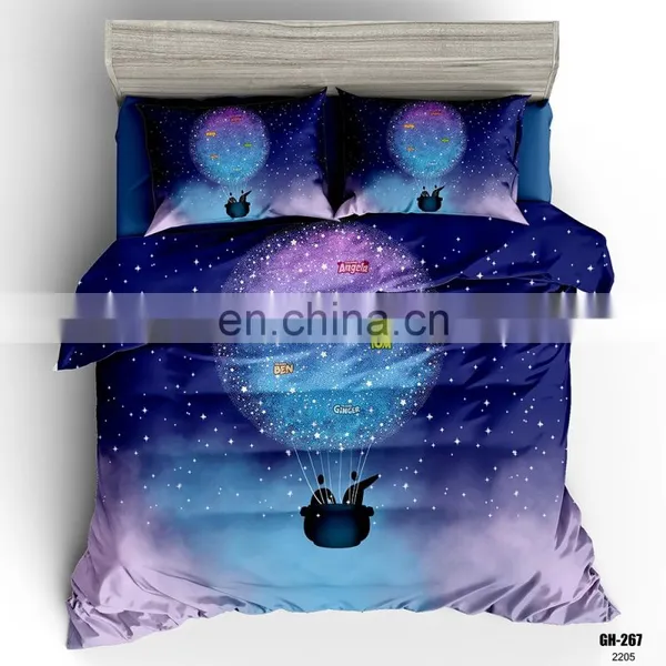 Summer Quality Unique Nordic Indian Floral Super King Size Animal Paint 6 Piece 3D Beddings Duvet Cover photo-2