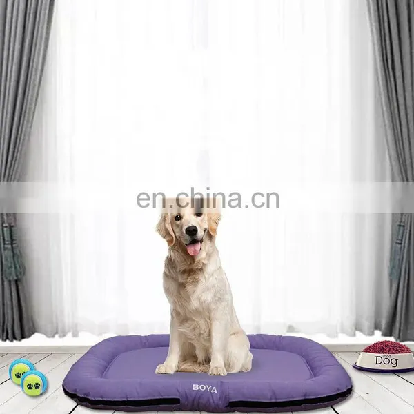 New Style Large Dog Bed Washable Dog Pad Pet Bolster Bed Super Soft Dog Bed Mat With Removable Cover photo-2