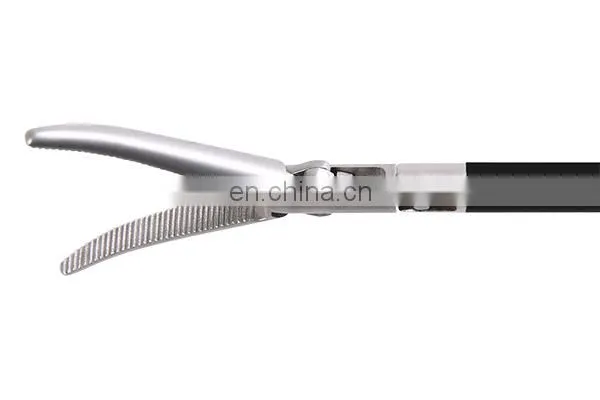 5mm or 10mm Curved Forceps for Laparoscopic Surgical Maryland Forceps photo-4