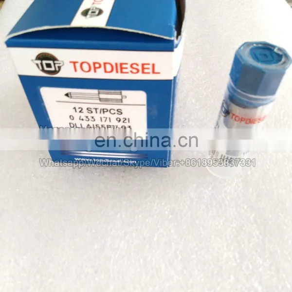 TOPDIESEL Common Rail Nozzle DLLA 155P1493 0433171921 For Injector 0445110250 photo-3