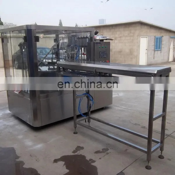 Side Seal Laminated Aluminum Foil Mylar Bags/stand - up Spout Pouch Filling Capping Machine photo-2