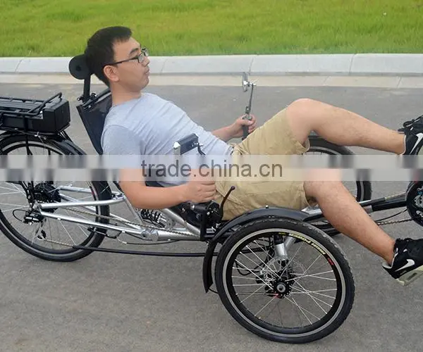 Electric Recumbent Trike Built for One photo-6