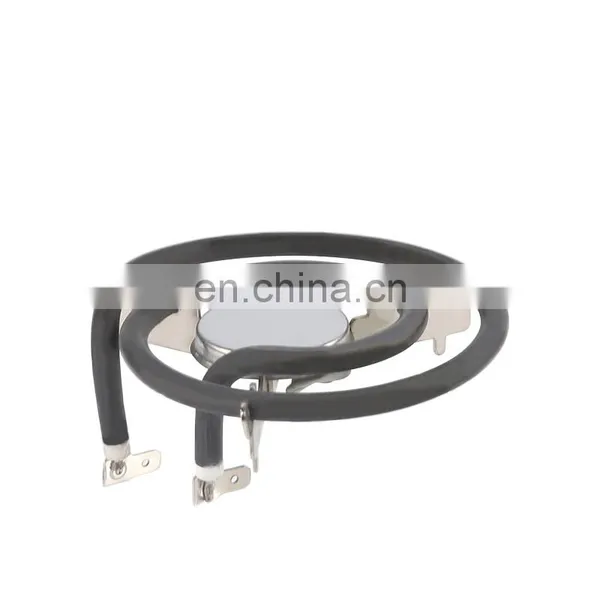 Black Small Surface Electric Heater Replacement for Hot Plate Electric Stove Burner Heating Element photo-5