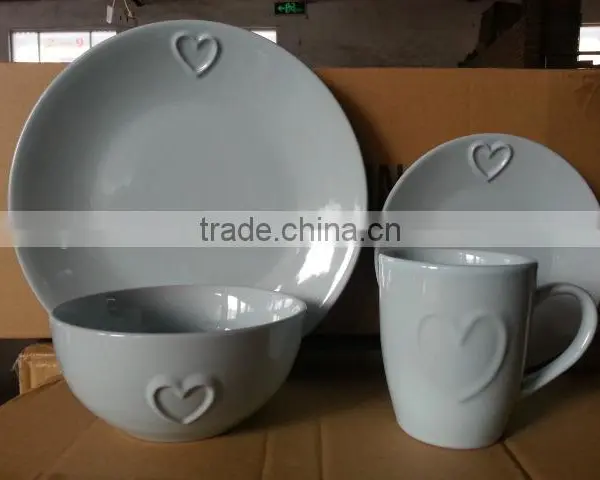 Stocked Color Glazed Dinner Sets