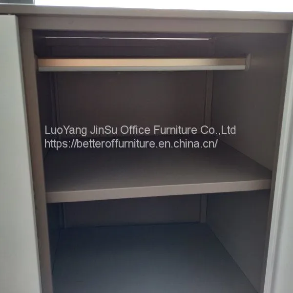 Office Furniture Storage Clothes Two Door Steel Locker for Staff Gym photo-4
