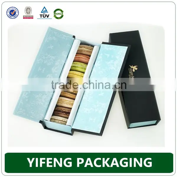 Macaron Packaging, Custom Logo Print Paper Macaron Box photo-2