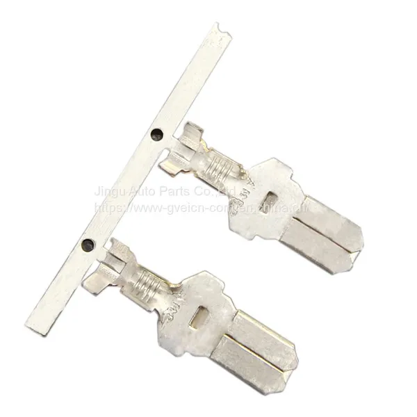 High Quality Car Parts Auto Spare 6.3 Auto Terminal Brass Terminal Connector Plug Spring Terminal Connector