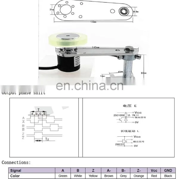 CALT 38mm Push Pull Length Measuring Wheel Encoder photo-5